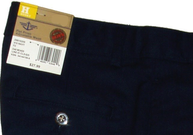 Dockers Shorts Pants Trousers Navy Boys Youth Teens BTS Husky School Uniform