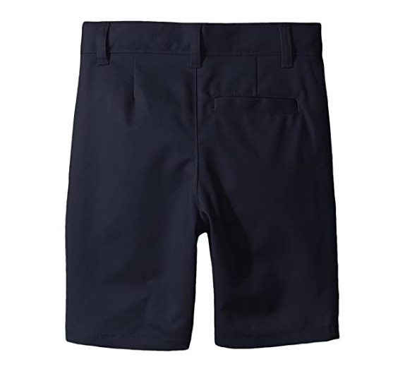 Nautica Kids Slim Flat Front Twill Shorts Navy Size 18 0229