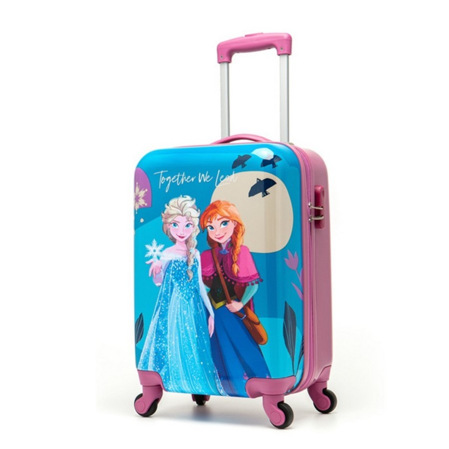 Disney Frozen Wheelaboard Spinner Case Blue/Pink 50cm