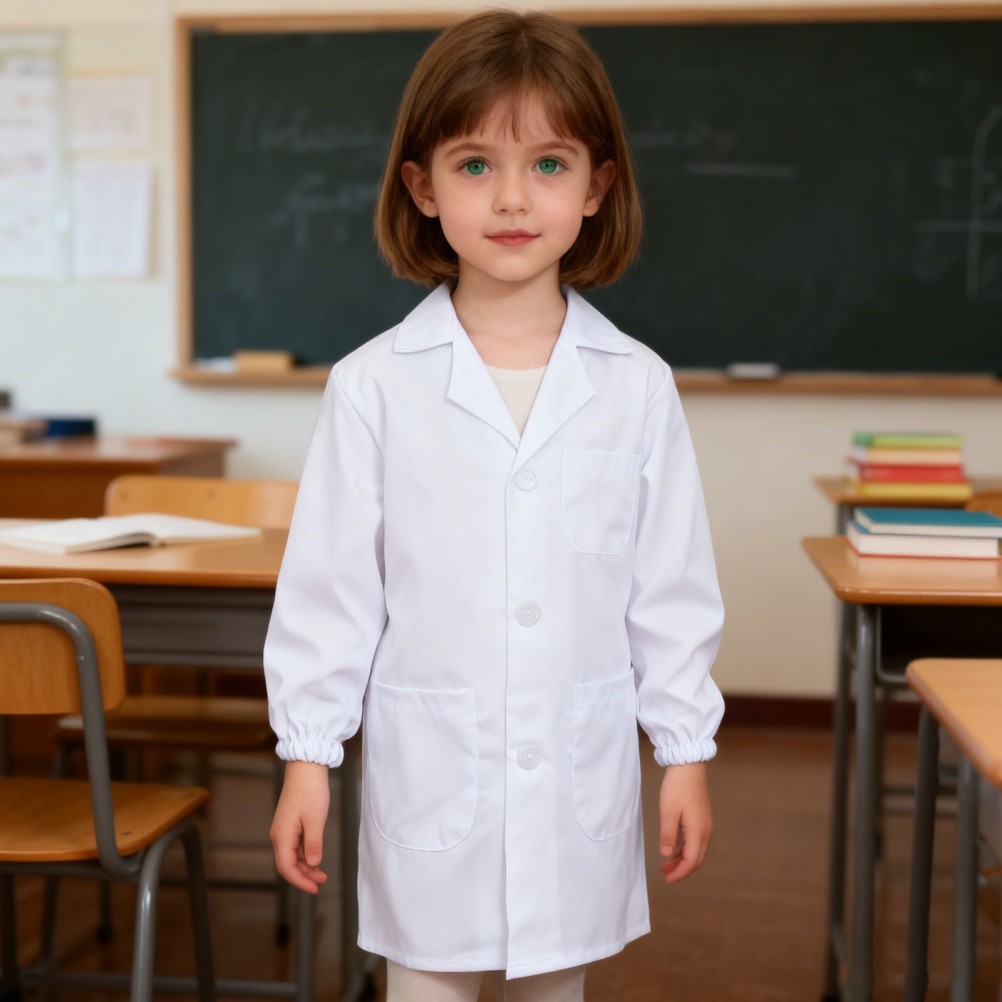 Kids Role Play Uniform Boys Scientist Coat Doctor Dress up Children Outfit