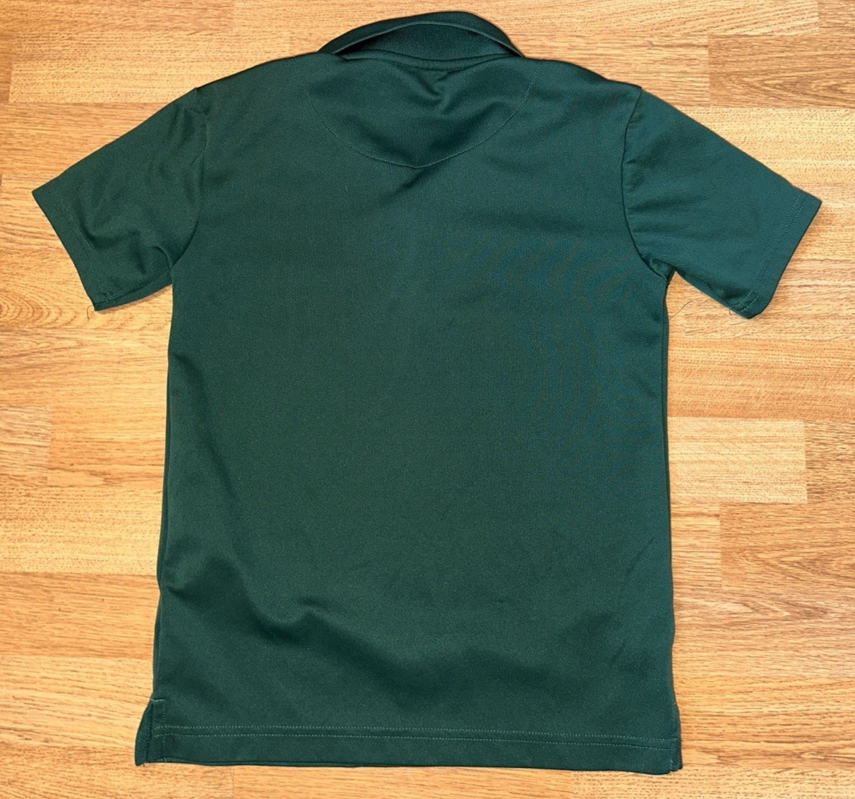 Lot of 2 IZOD Green & Navy Polo School Uniform Performance Shirts – Size M 10/12