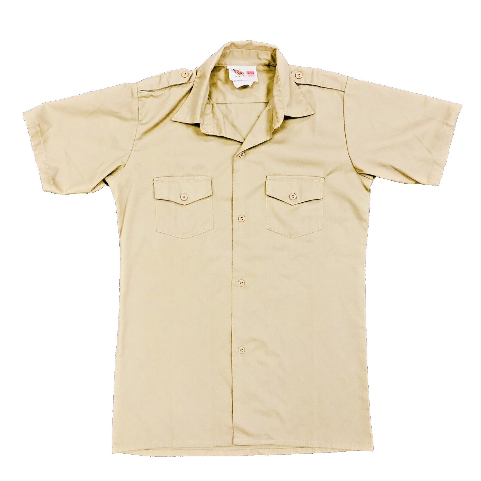 GPH ROYAL RANGER Uniform Khaki Shirt Boy Sz 16 NWT Short Sleeve