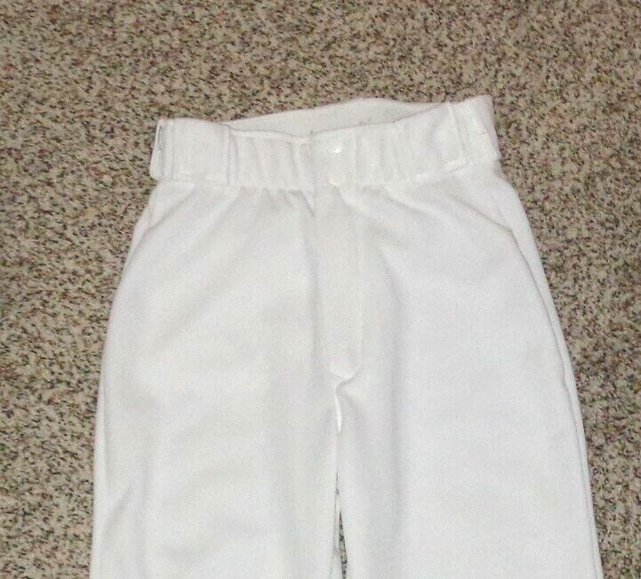 Wilson Boys White Baseball Pants Size Small