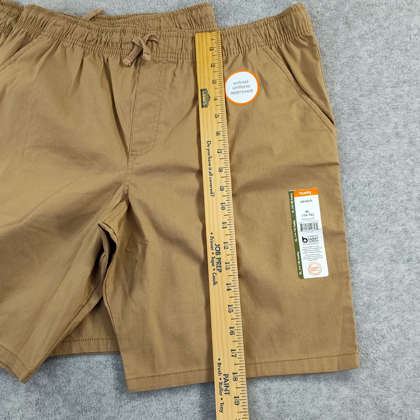 ✅SET-2 STRETCH Shorts Husky School Approved 14-16 Pull On Wonder Nation👀📸📏