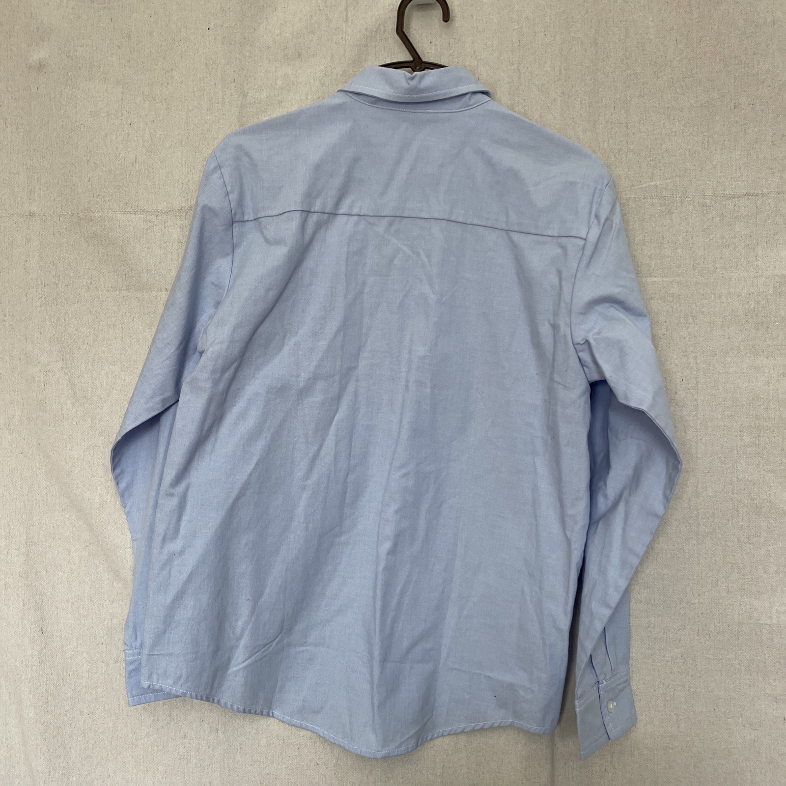 Classroom Uniforms Long Sleeve Button Down Shirt #57673 Size 14H Light Blue NWOT
