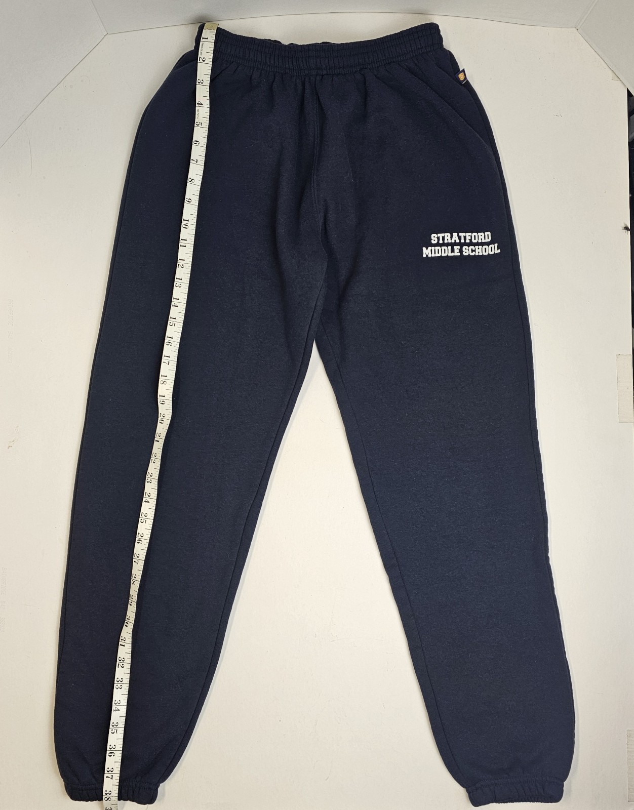 ​Dennis Stratford Middle School Sweatpants Navy Blue Youth XL (14-16) PE Uniform