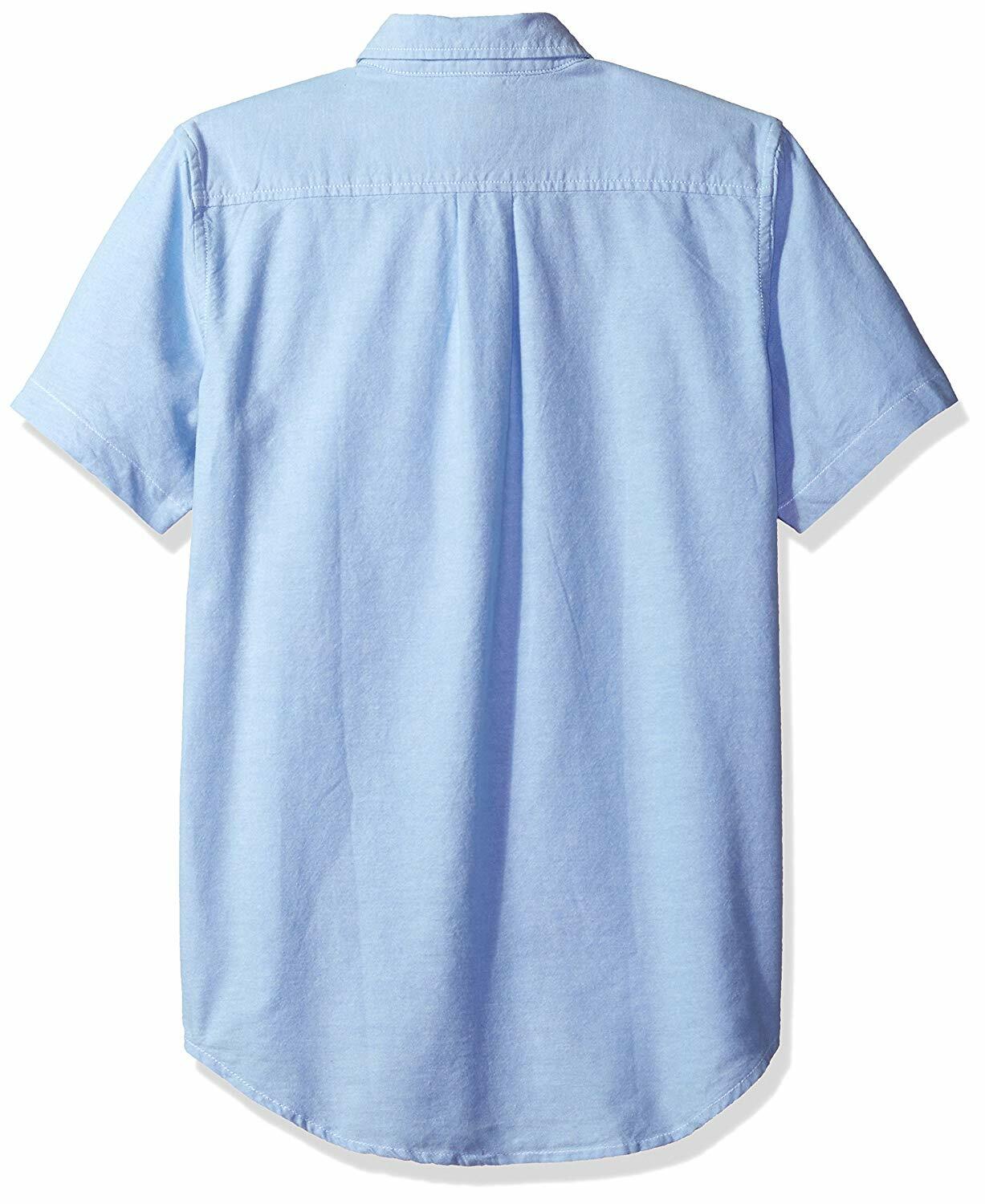 Boys Uniform Oxford Short Sleeve Dress Shirt w/ StainGuard