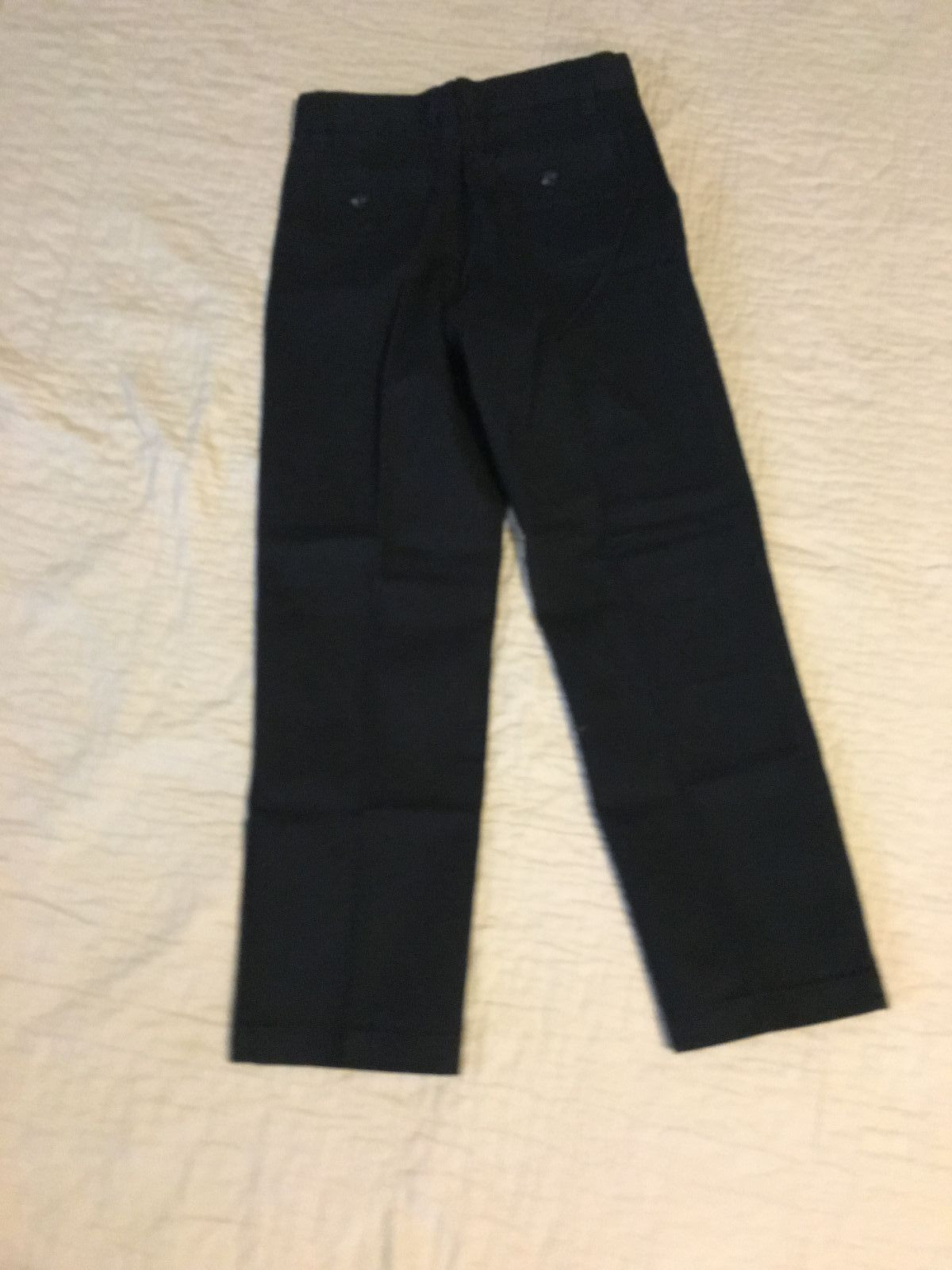 Urban Pipeline: Boy’s Flat Front-Adj Waist Uniform Slacks: 10R Blk, 18R Nvy