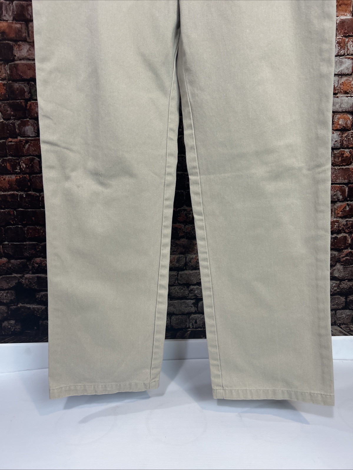 French Toast Boys Youth School Uniform Pants 16 Husky Tan Relaxed Adjustable 3A