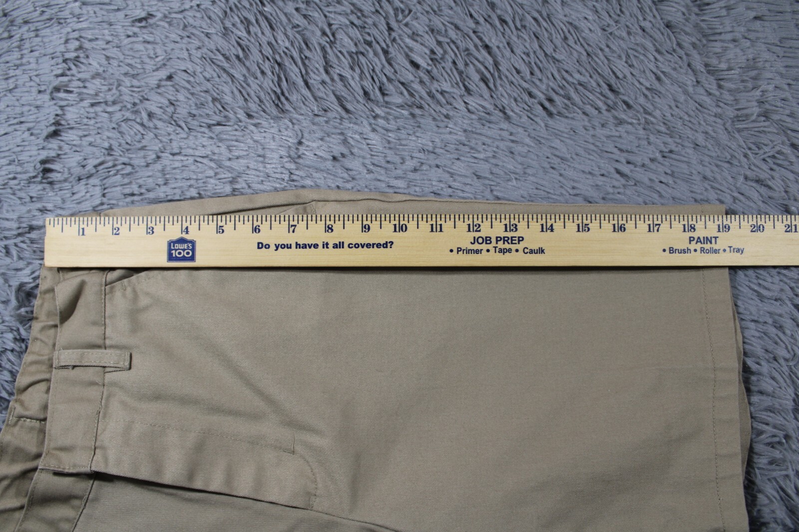 Authentic Galaxy Shorts Boys Size 12 Beige Tan School Uniform Classic Twill