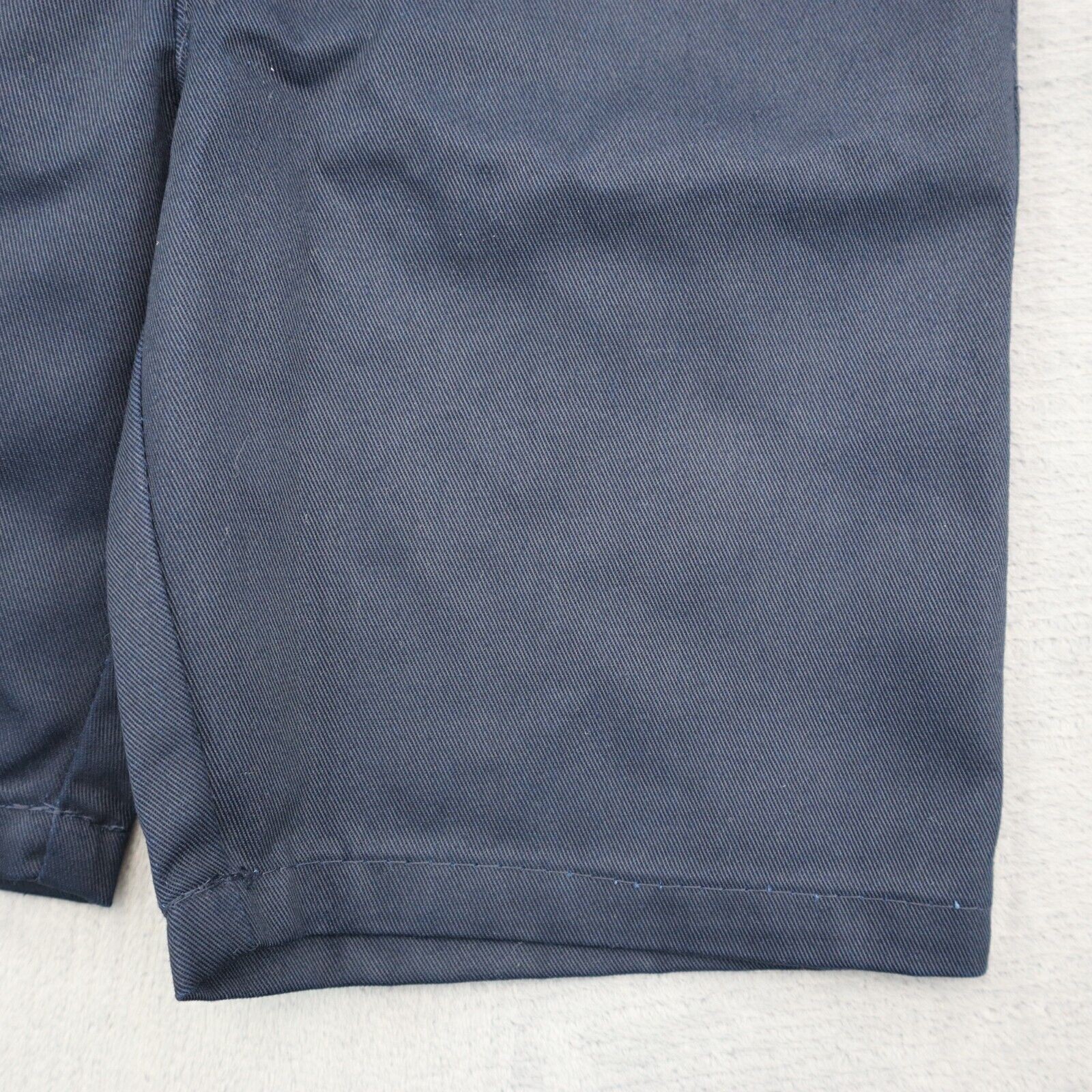 American School Uniform Shorts Boys 5 Blue Adjustable Elastic Waist Button