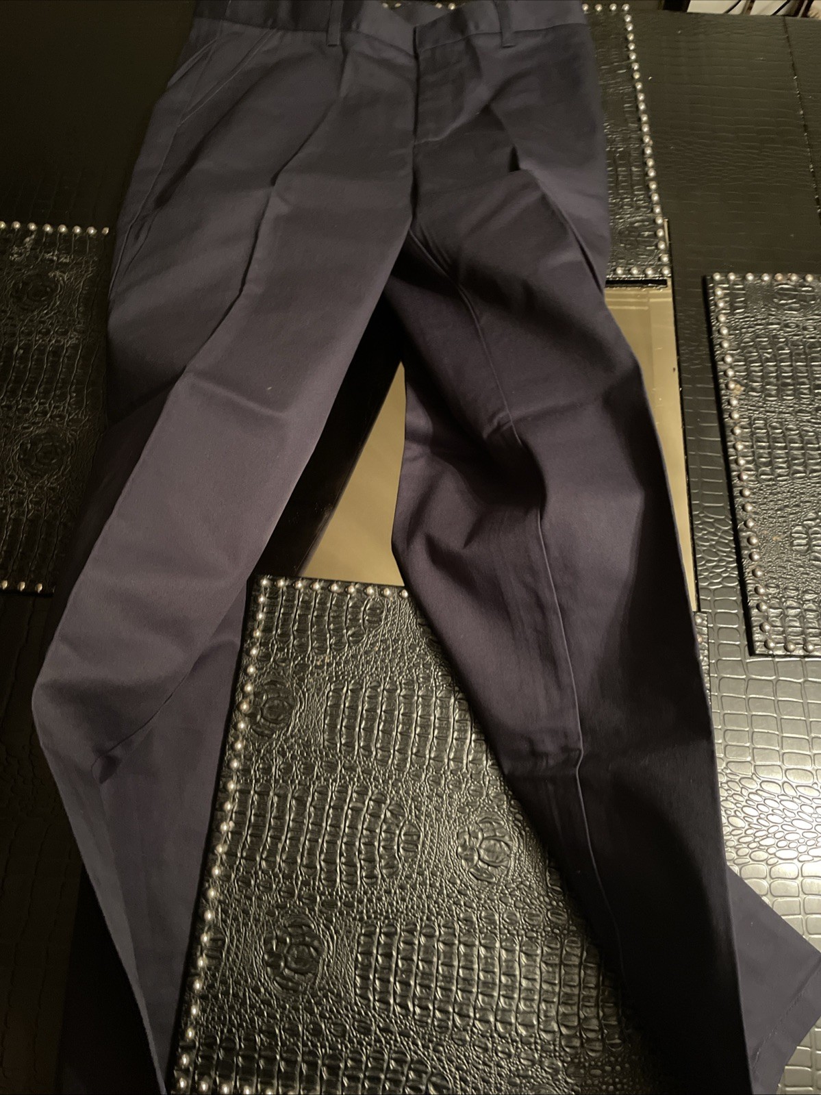 French Toast Boys Navy Blue Uniform Pant Size 20 HUSKY Relaxed Fit NWT MSRP $32