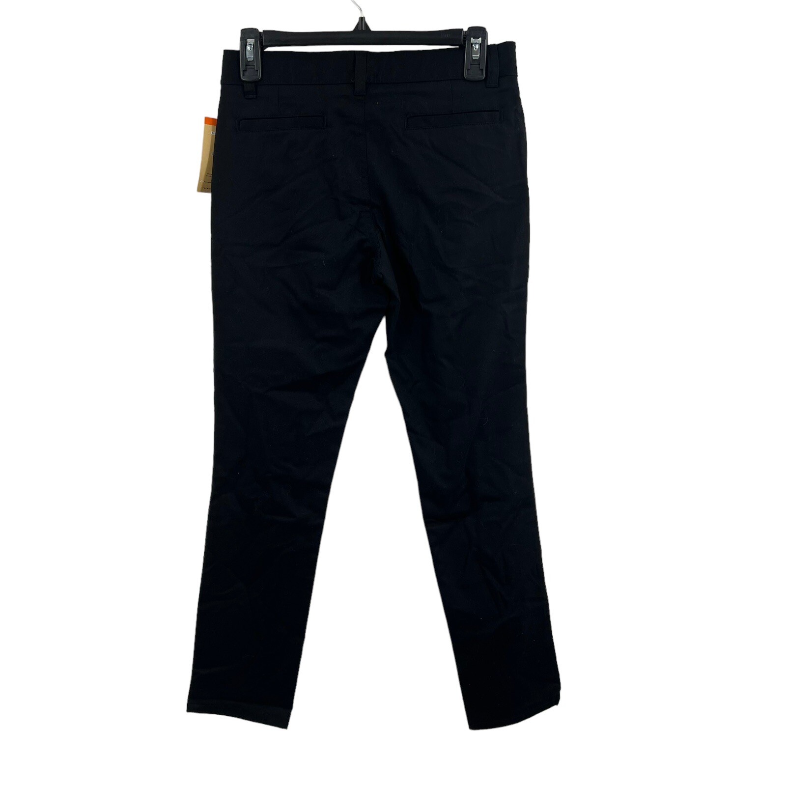 French Toast Black Uniform Pant Skinny Size 14 New