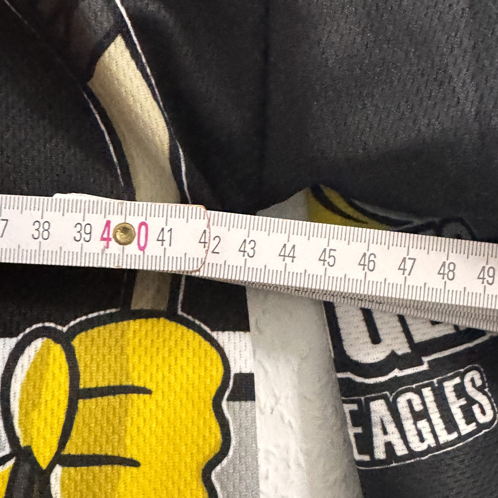 Kids On Ice Black & Grey Hockey Jersey 3Y Young Lions & Young Eagles Logo 2661