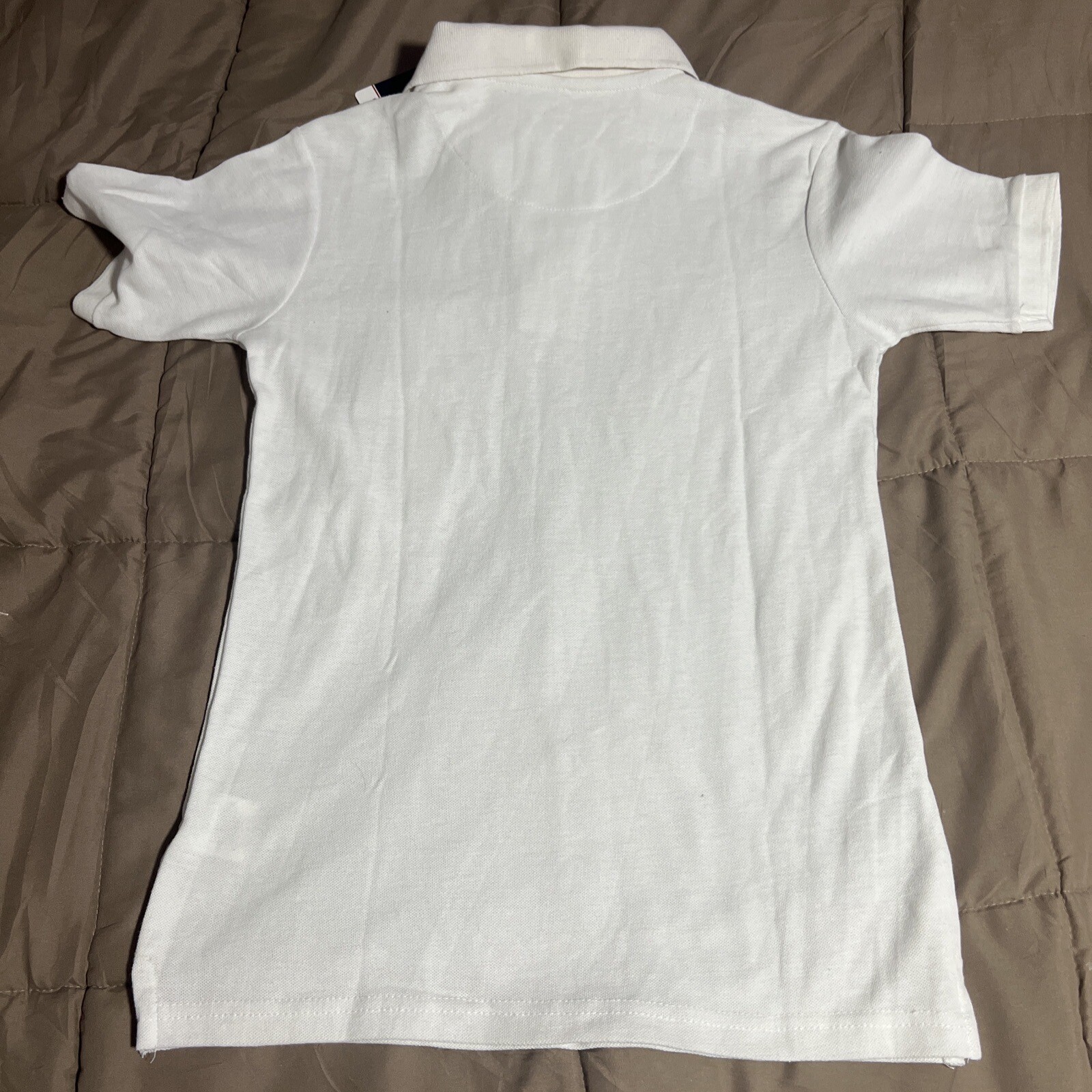 New Boys Youth Large Izod Polo Shirt White- School Uniform Large