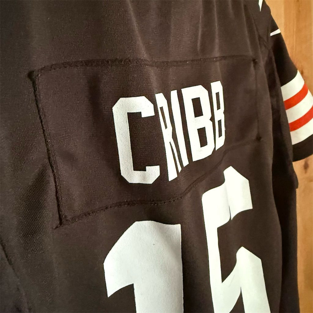 Josh Cribbs #16 Cleveland Browns Kids Nike NFL Jersey Brown Size M