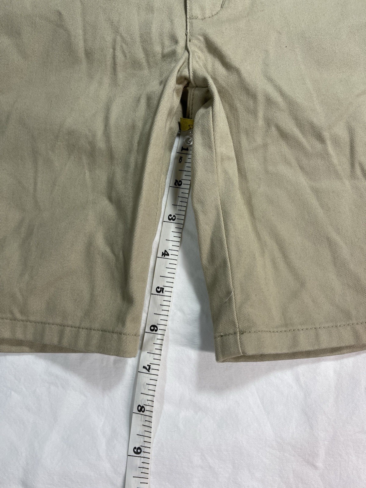 Cat & Jack Flat Front Beige School Uniform Shorts Sz. 7