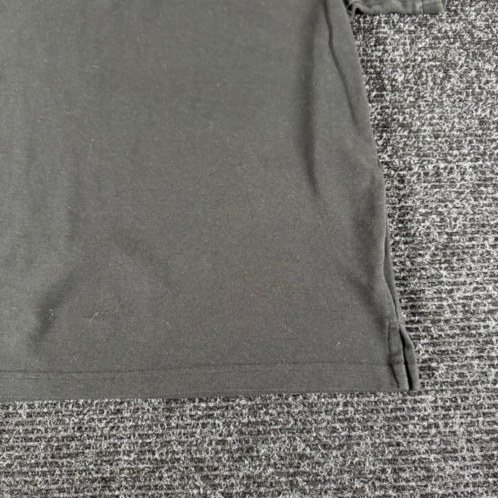 IZOD Boys XL 18-20 Black Short Sleeve Pique Polo Shirt Approved Schoolwear