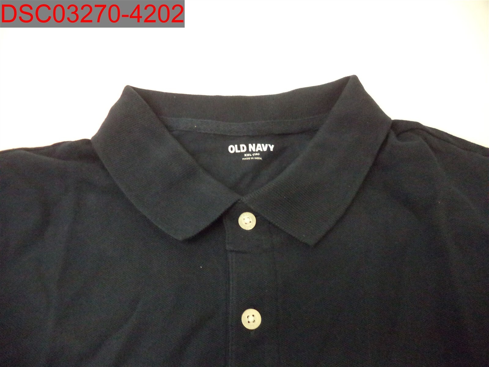 Old Navy Boys Ink Blue School Uniform Pique Polo Shirt, Sz XXL (18) 167174711092