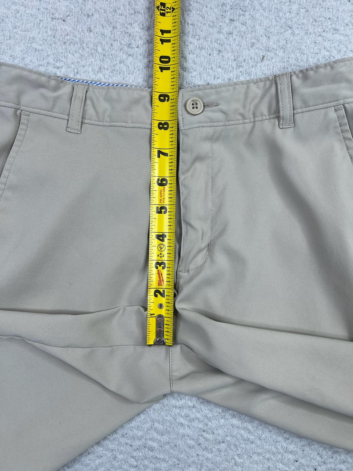 Tommy Hilfiger Shorts Boys 14 Regular Khaki Beige School Uniform Chino Stretch