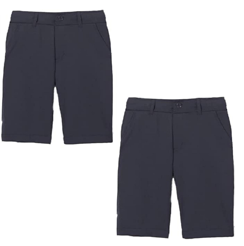 French Toast Youth Boy’s Performance Uniform Shorts, 1 and 2-Pack