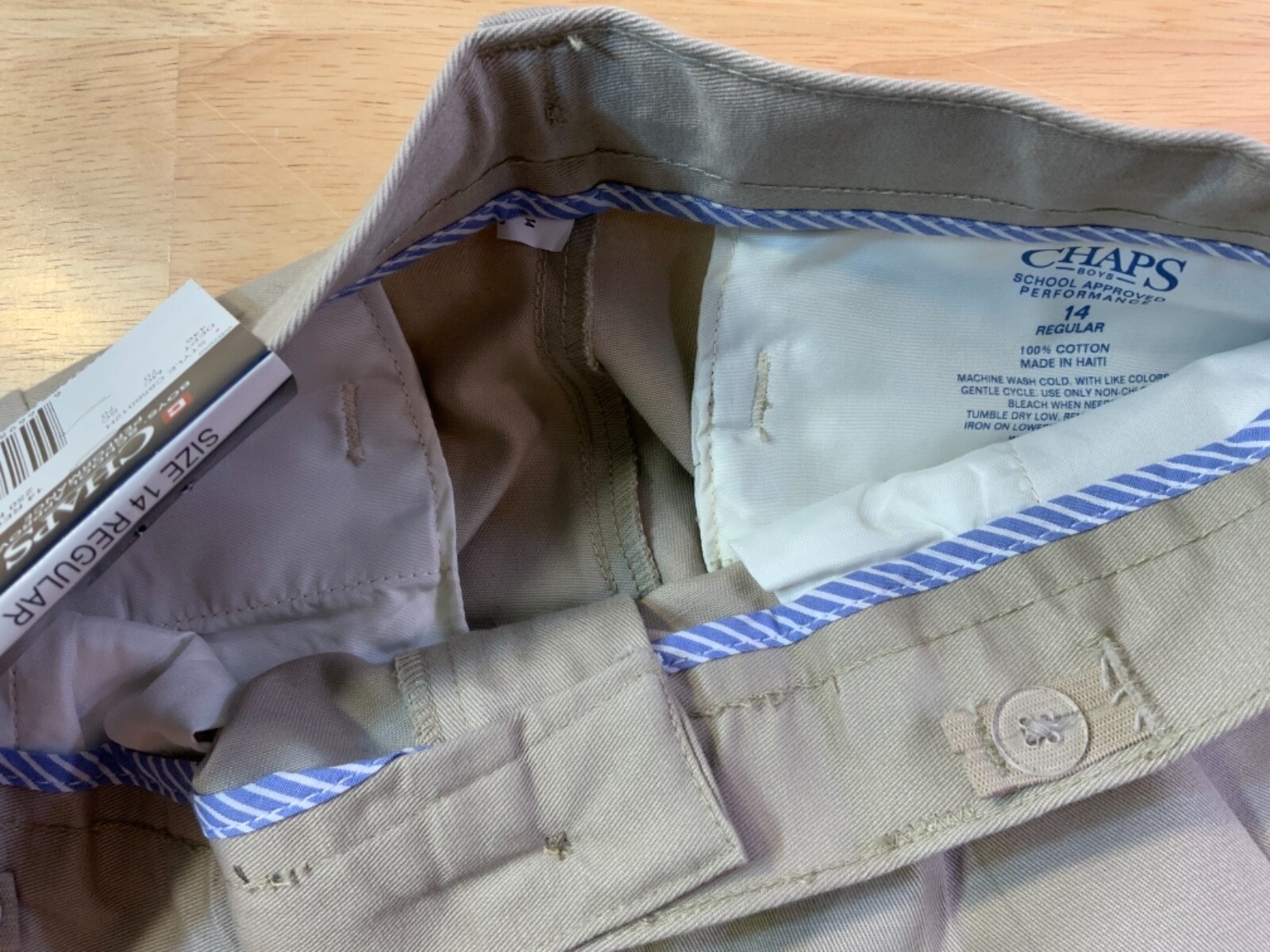 New Boy’s Chaps Approved Schoolwear Playground Tough Pants-
