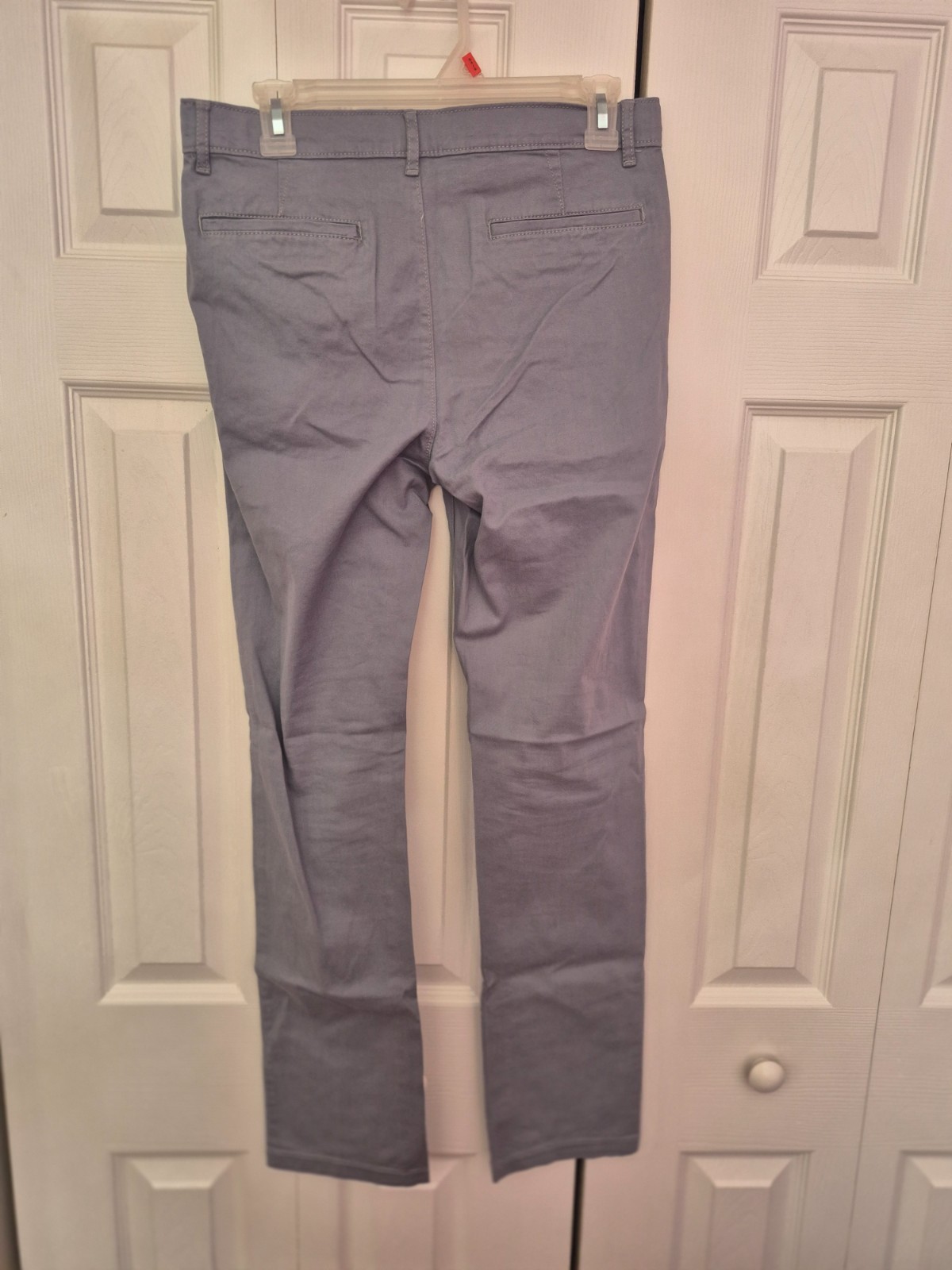 NWT The Children’s Place Boys Stretch Chino Pants: Size 16 Skinny, Gray
