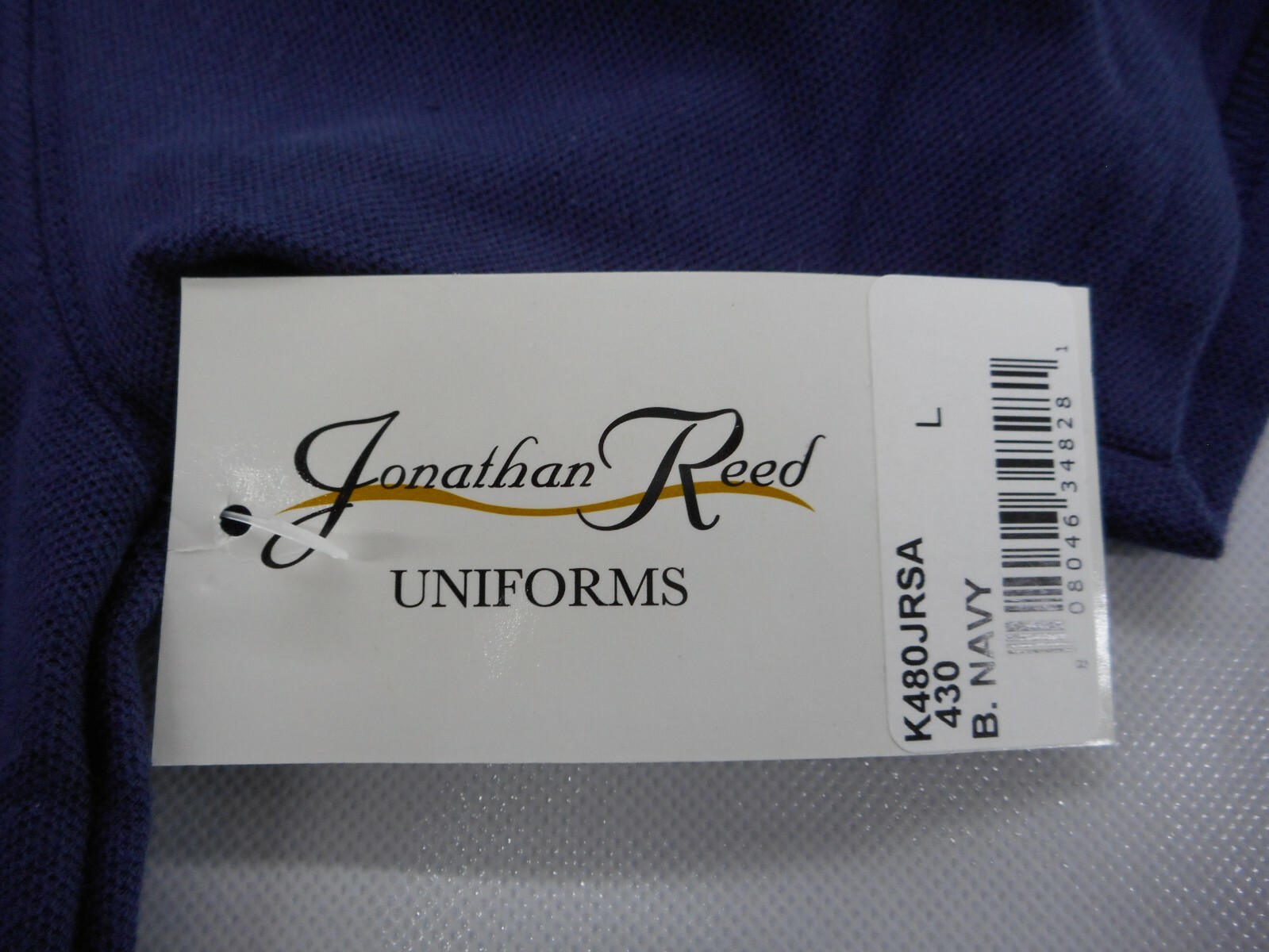 Boys Jonathan Reed Navy Saint Andrews School S.S. Uniform Shirt Sz Large &XLarge