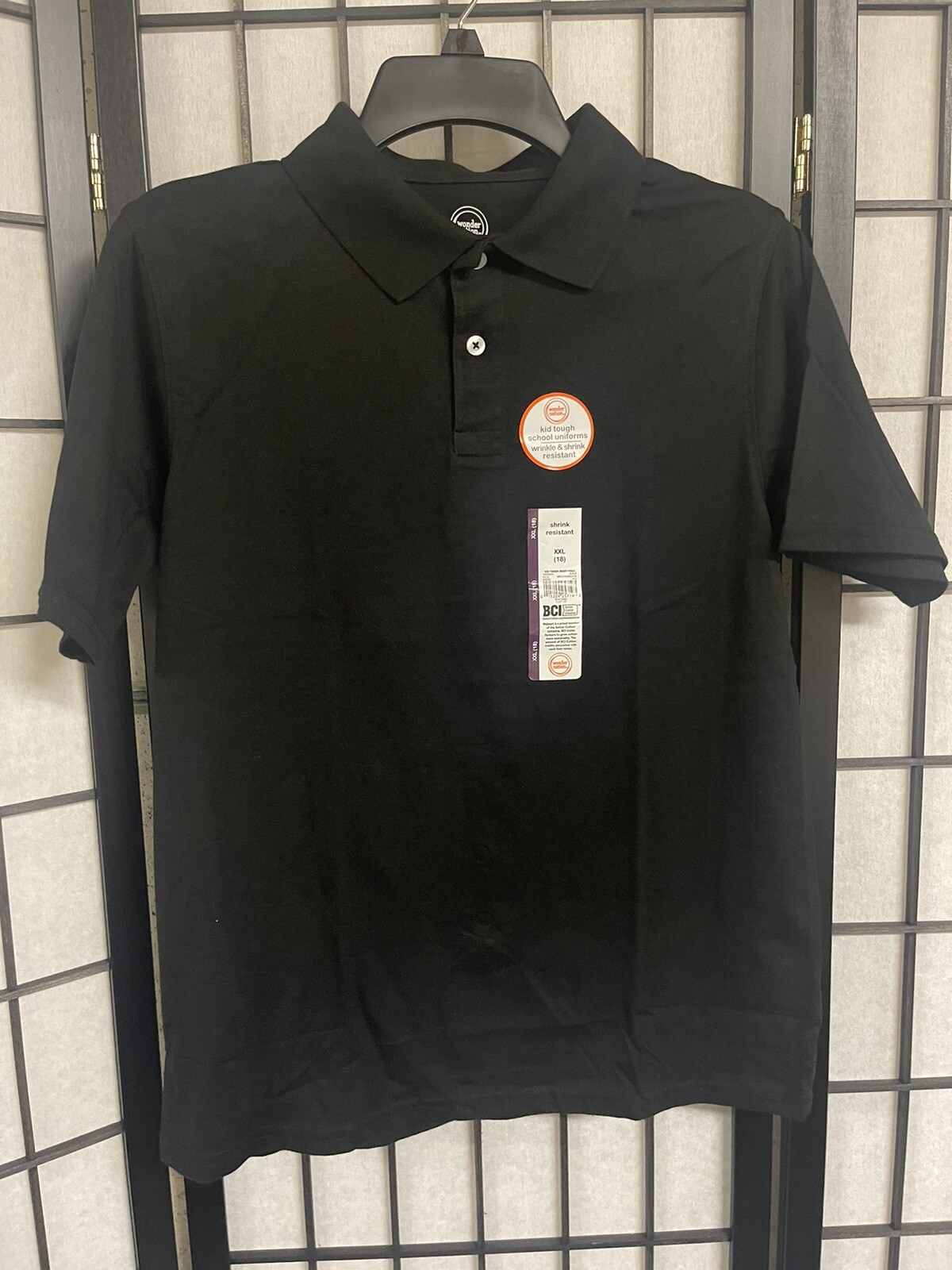 Lot Of 2 Wonder Nation Jersey Polo School Uniforms XXL (18) Unisex New SKU A7