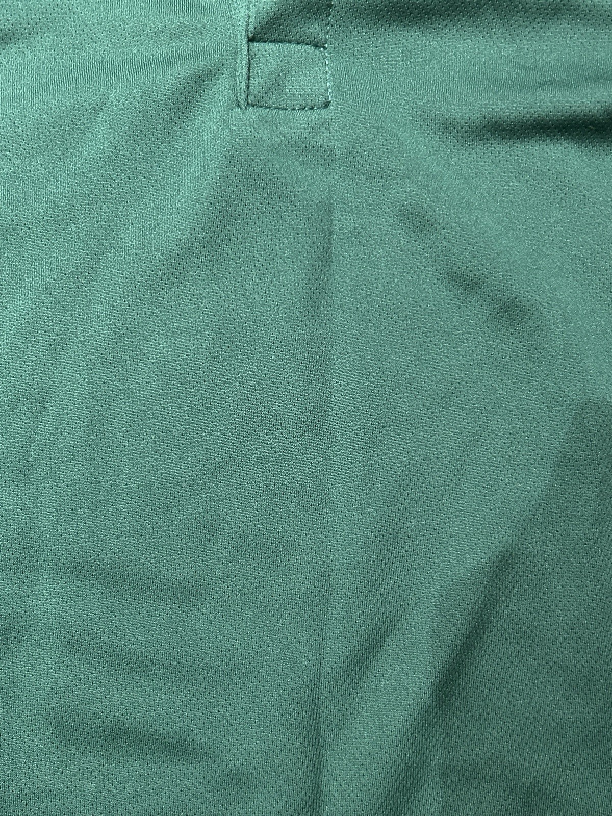 Nautica Young Men / Boys M 36/37 School Uni 2-Button Polo Shirt Hunter Green