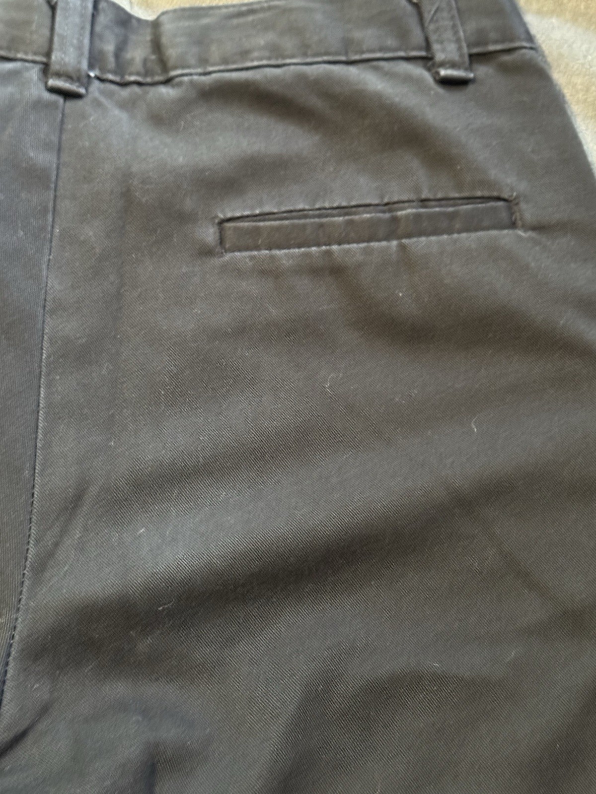 George Boys Cotton Blend Black Straight Fit School Uniform Pants 14