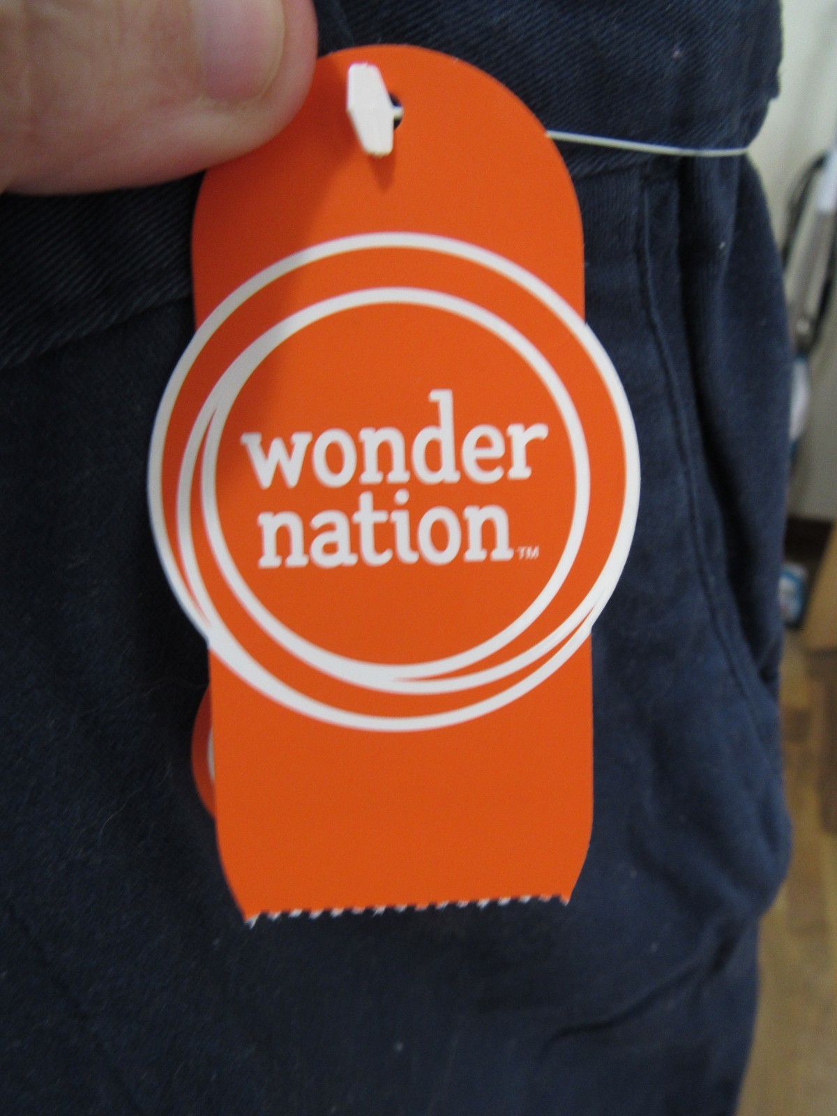 New Wonder Nation Flat Front Short Size 8 Blue School Uniform Approved