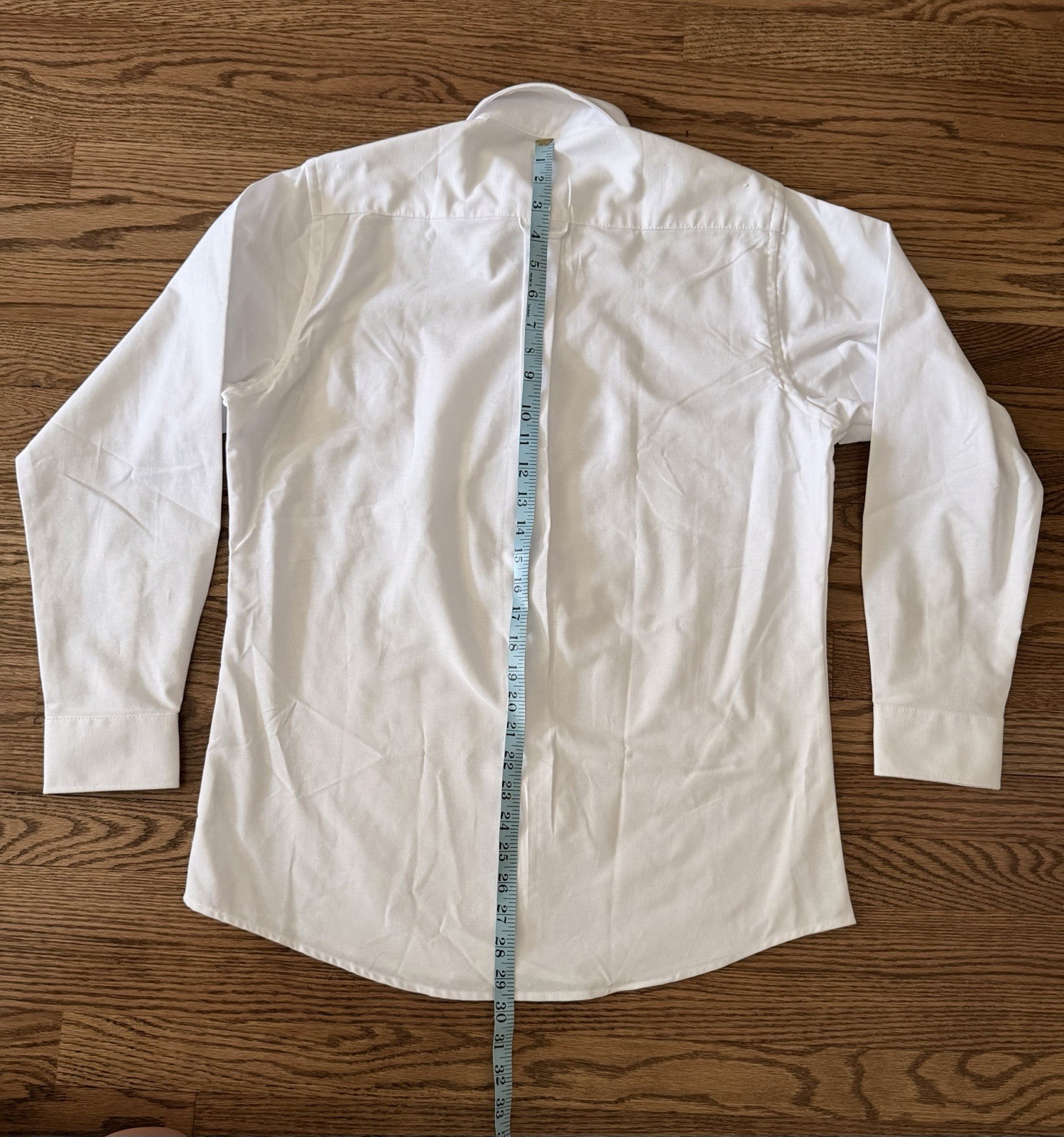 NWOT Flynn O’Hara Boys White Button-Front Uniform Shirt Long Sleeve Youth 18-20