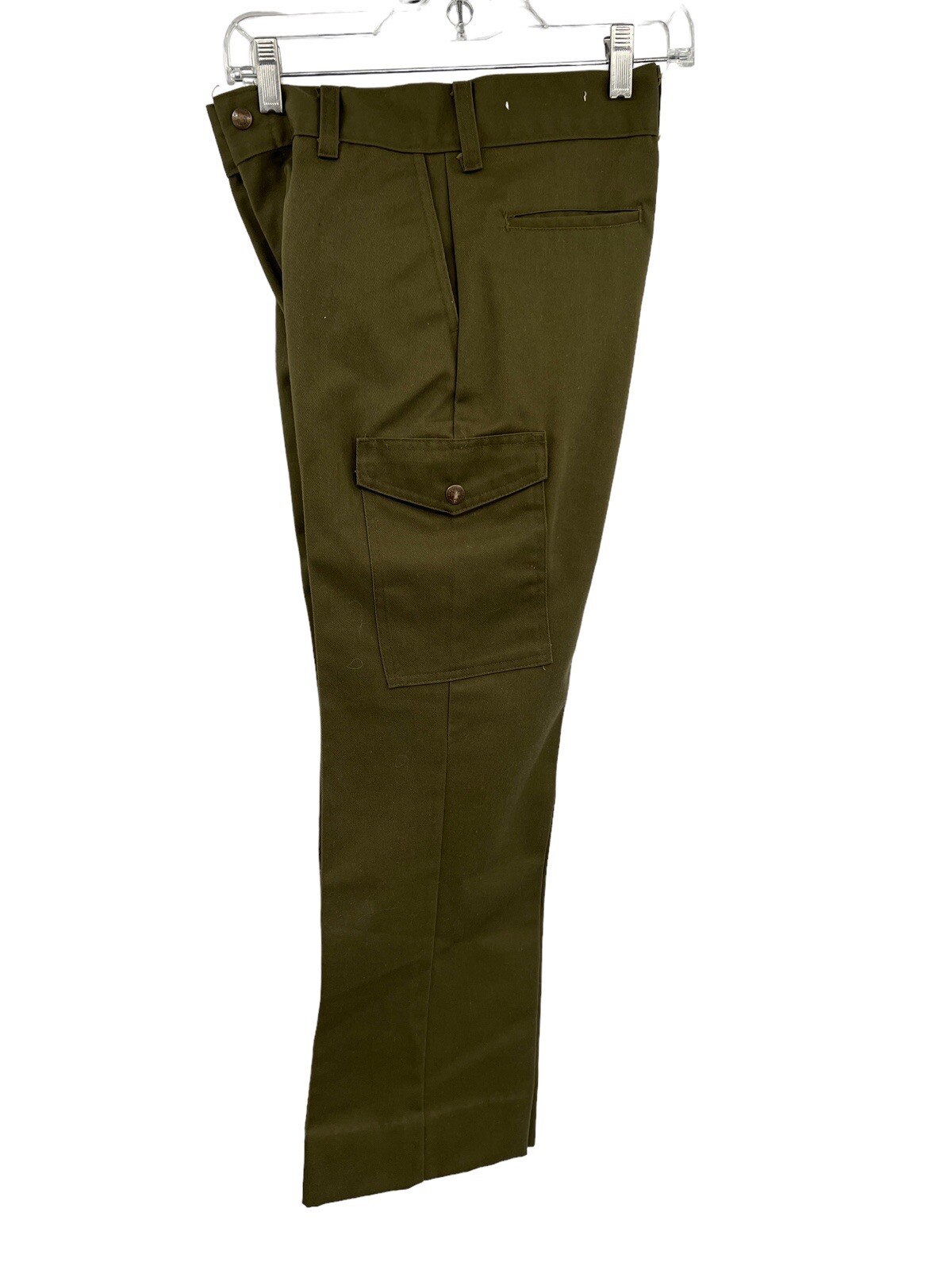 Boy Scouts of American Green Cargo Uniform Pants Youth Boys Size 14 – 27″ Waist