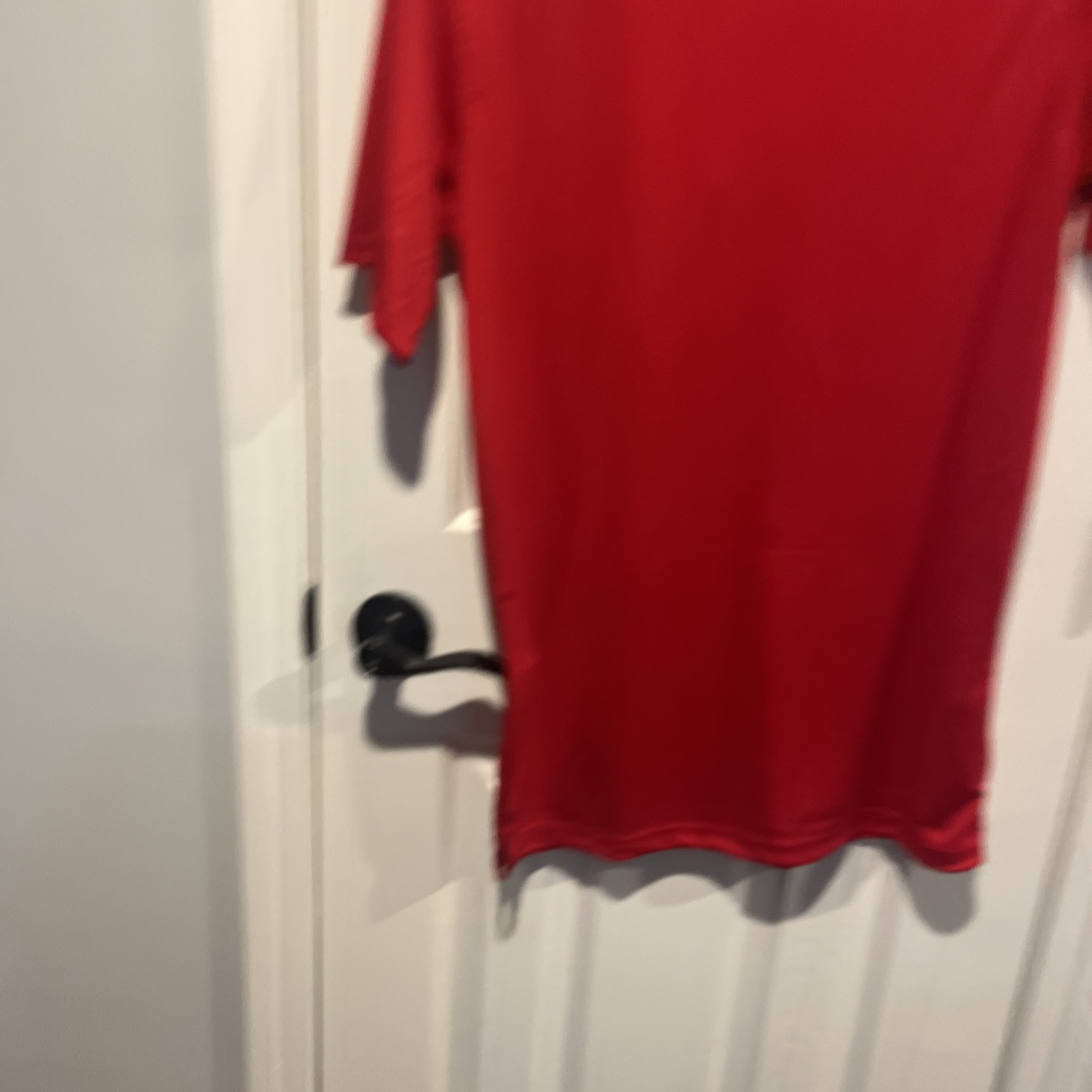 French Toast Polo Short Unisex XXL (18/20) Red Uniform Button Pique Polo
