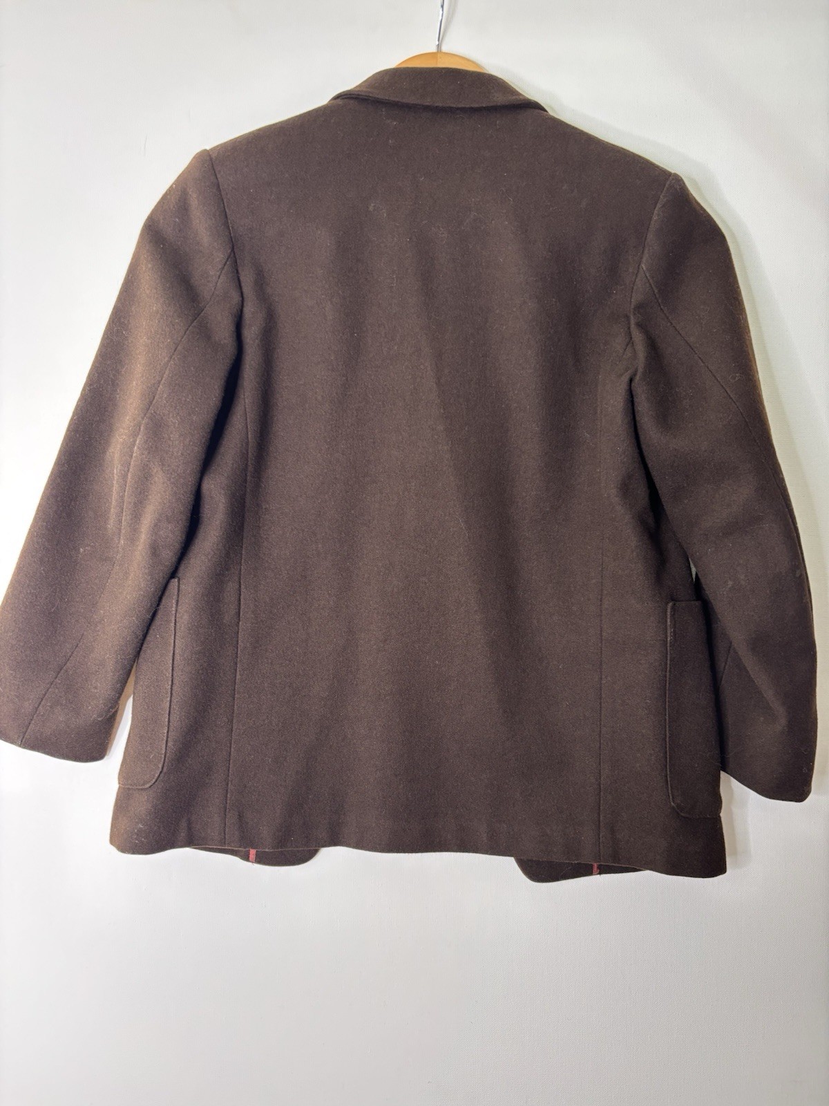 Vintage British Boys Wool School Blazer