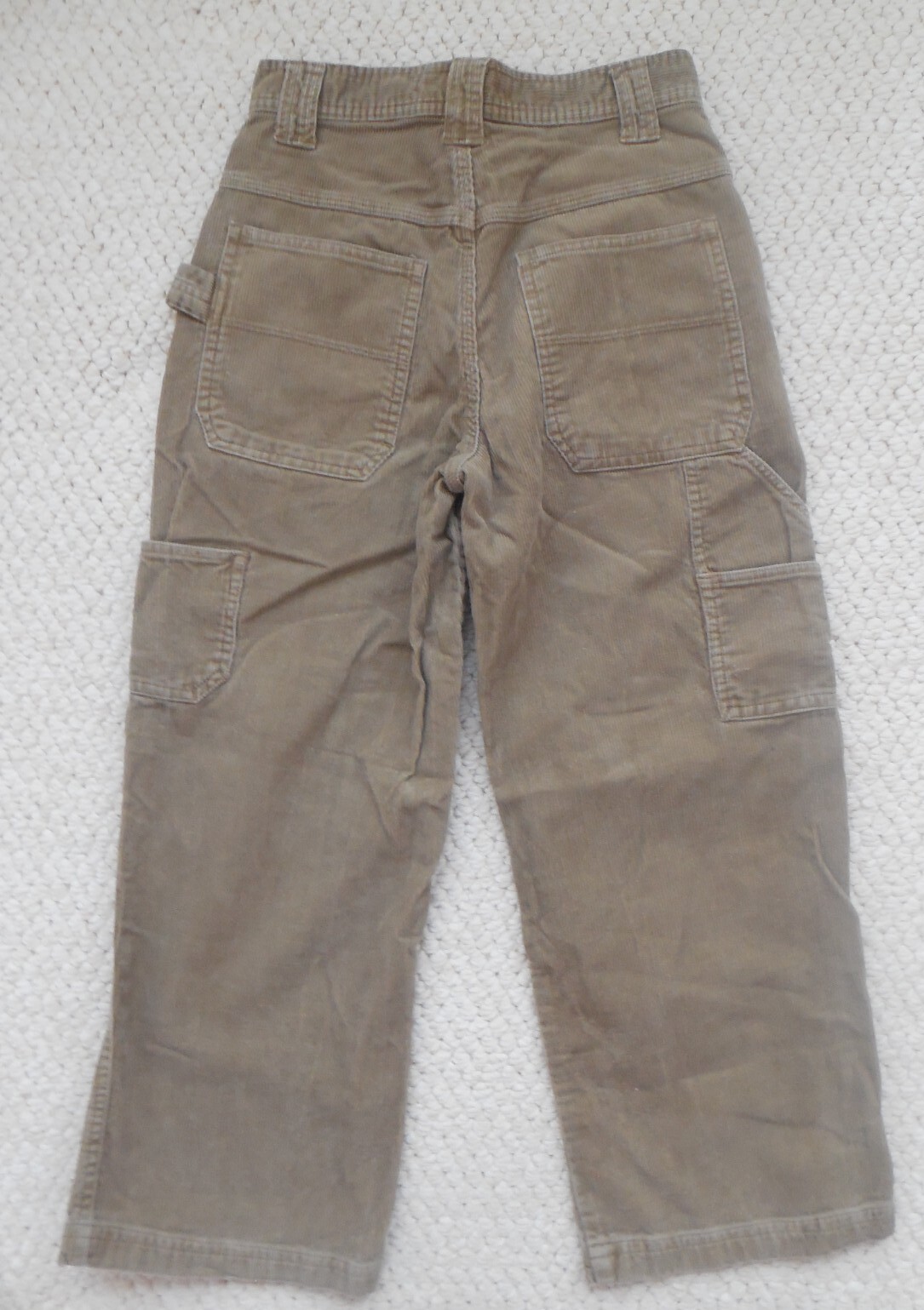 *Great Condition* UR It Boys Size 8 Beige Corduroy Uniform Pants