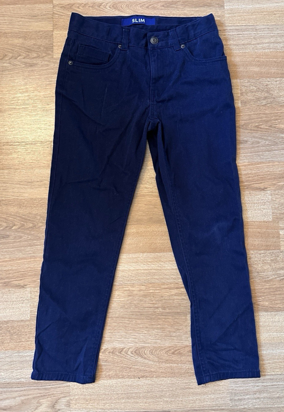 Lot of 2 French Toast Navy Blue School Uniform Slim Pants – Size 10