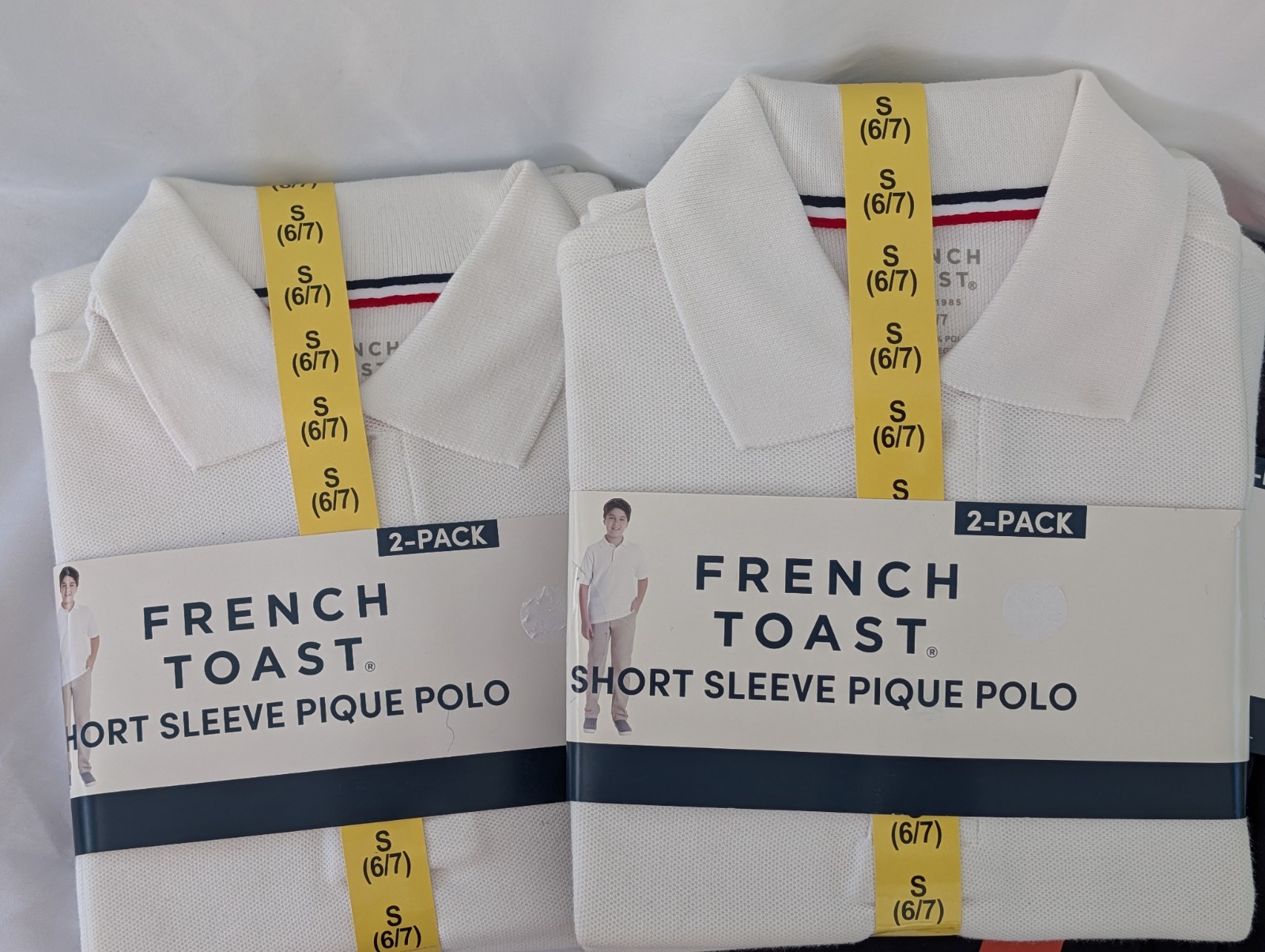 NWT French Toast Boys Sz 6 Charter Private School Uniform 4 Polo Shirts 4 Pants
