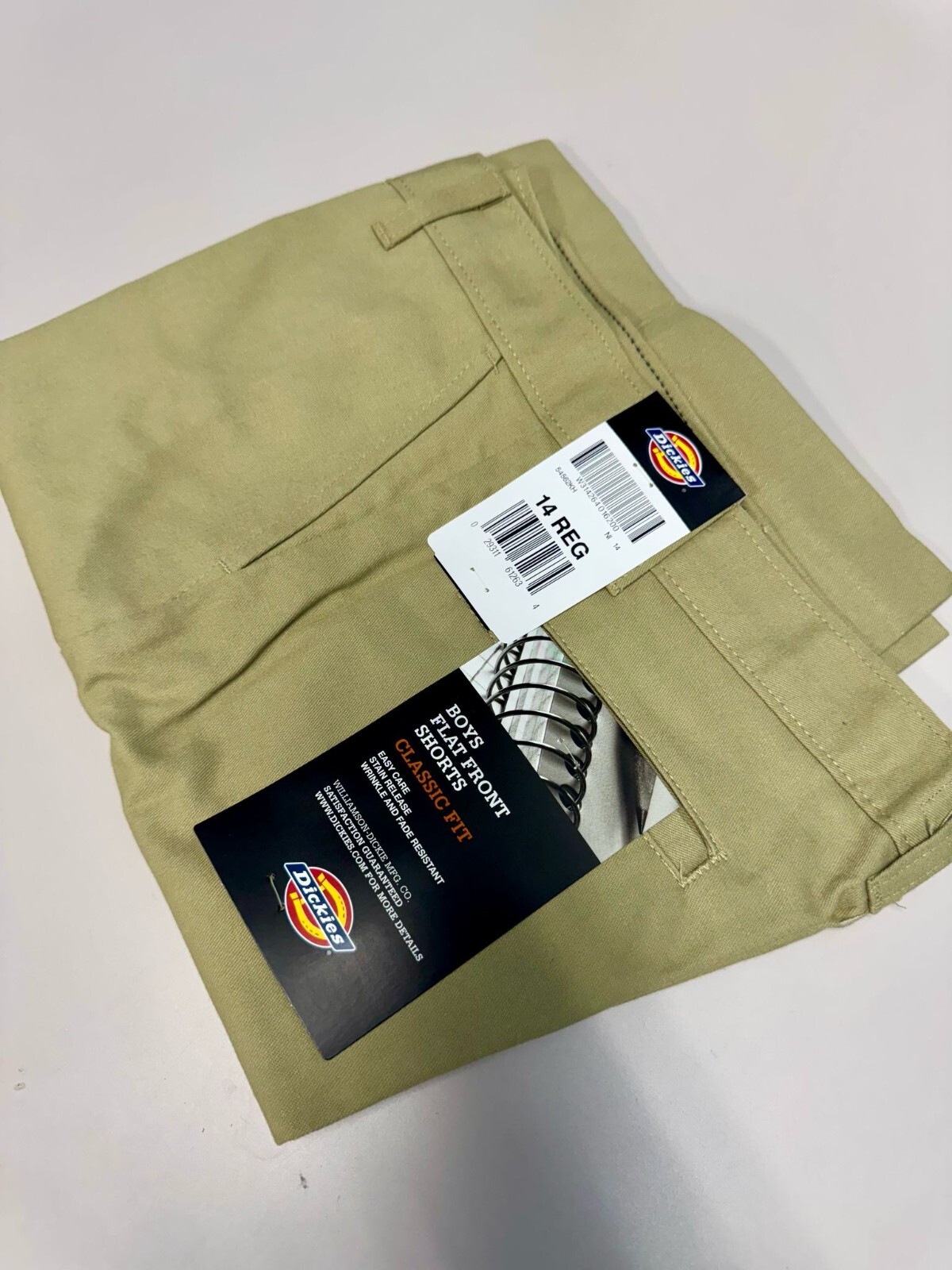Dickies Boys’ School Uniform Short, Khaki