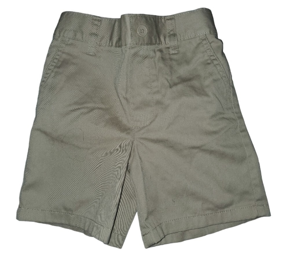 Boys School Uniform 1short Pant, Two tshirt. Size 4T.