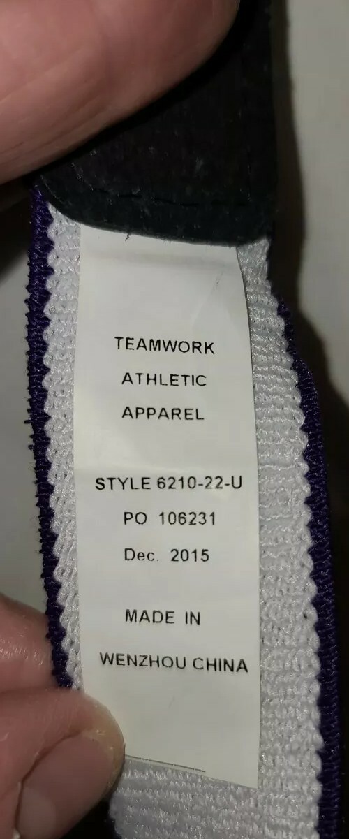 Teamwork Athleyic Apparel 6210-22-U Purple Adjustable Sports Uniform Belt 25-37″