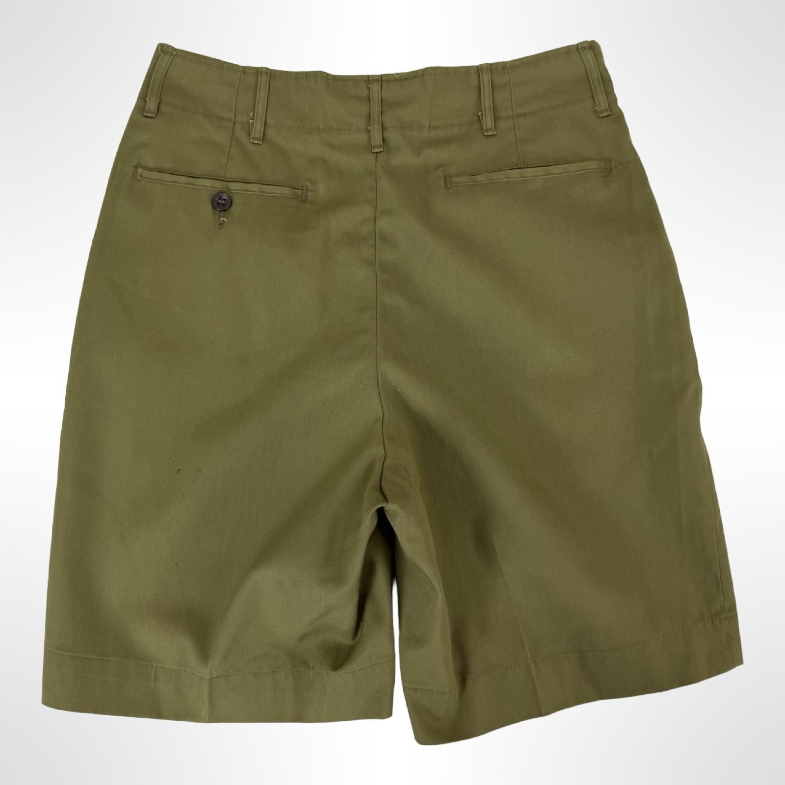 Vintage Boy Scouts of America Shorts Boys 16 Green Uniform BSA Camp Hiking