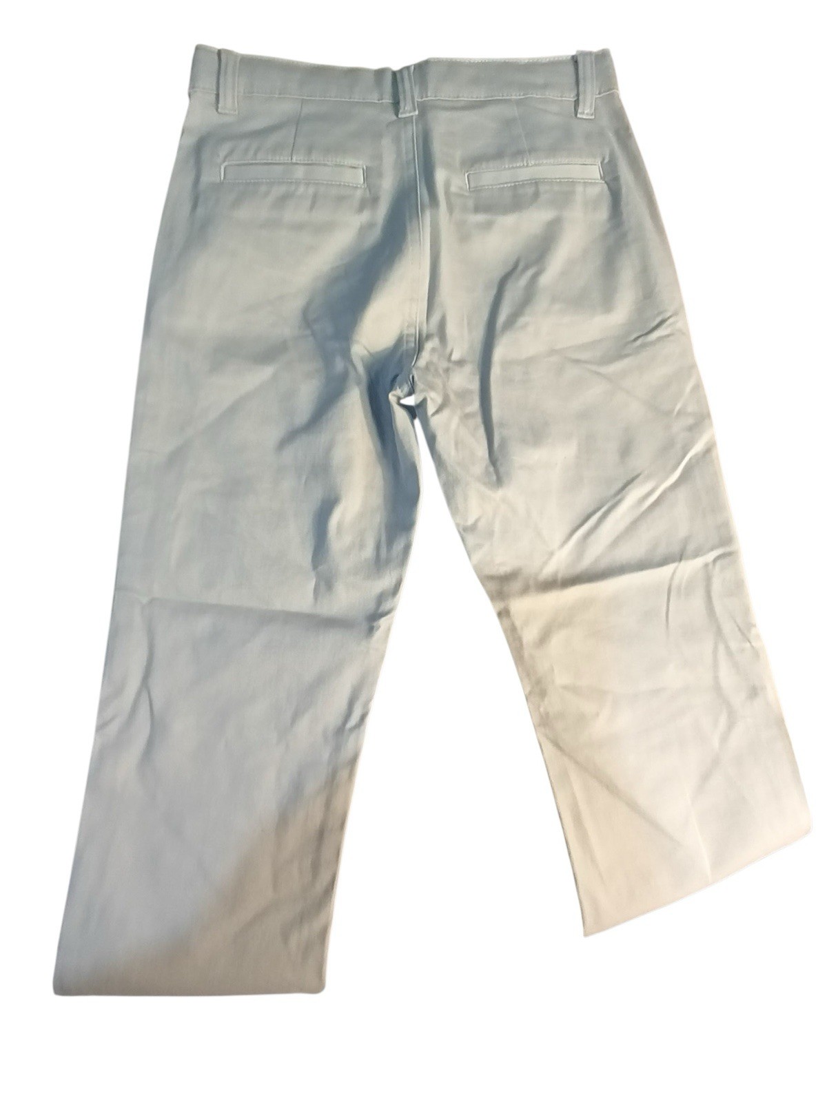 Nautica Boys School Uniform Pant Beige Adjustable Waist Size 12AR