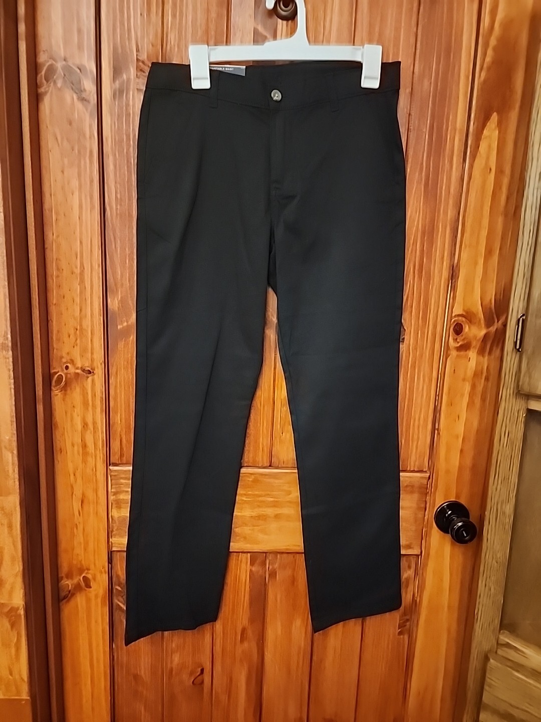 Boys Nautica Black Uniform/Casual Pants Husky Size 16
