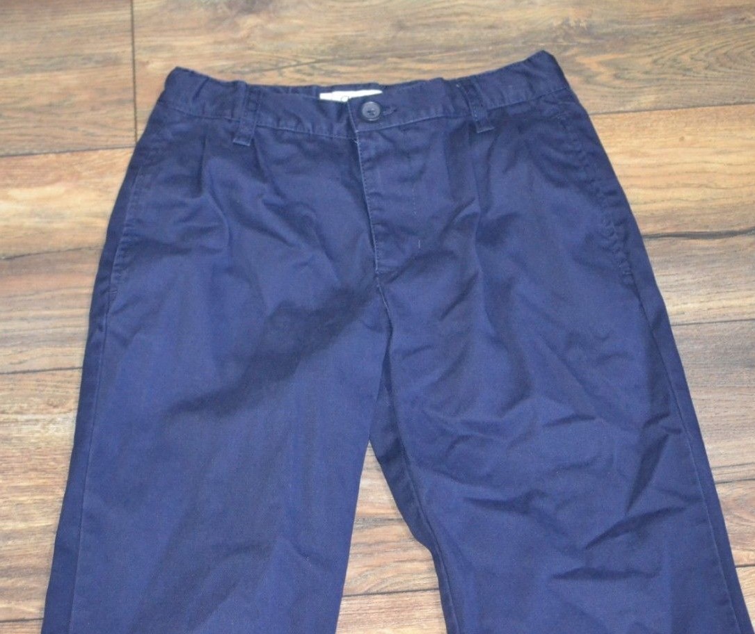 Cherokee Blue Pant Ultimate School Uniform Pants Navy Khakis Size 10