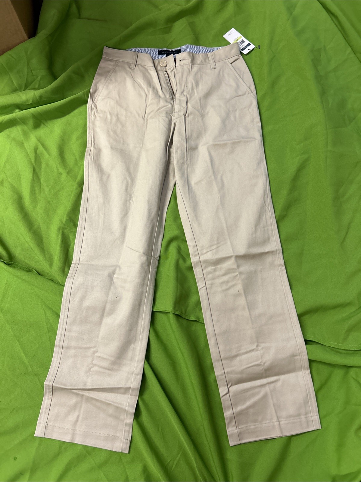 Tomi Hilfinger Uniform SCHOOL Lots Of 11 Pants Boy Kaki NWT