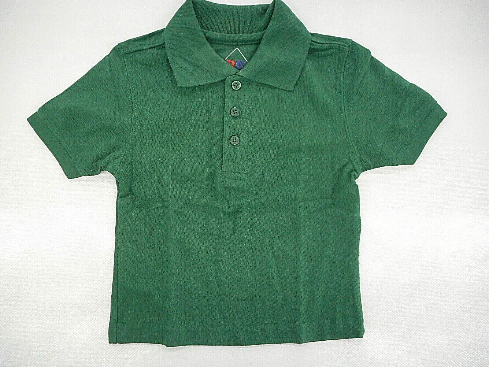 Boys R/K Platinum Green Uniform/Casual Polo Shirt Sizes XXSmall – Large