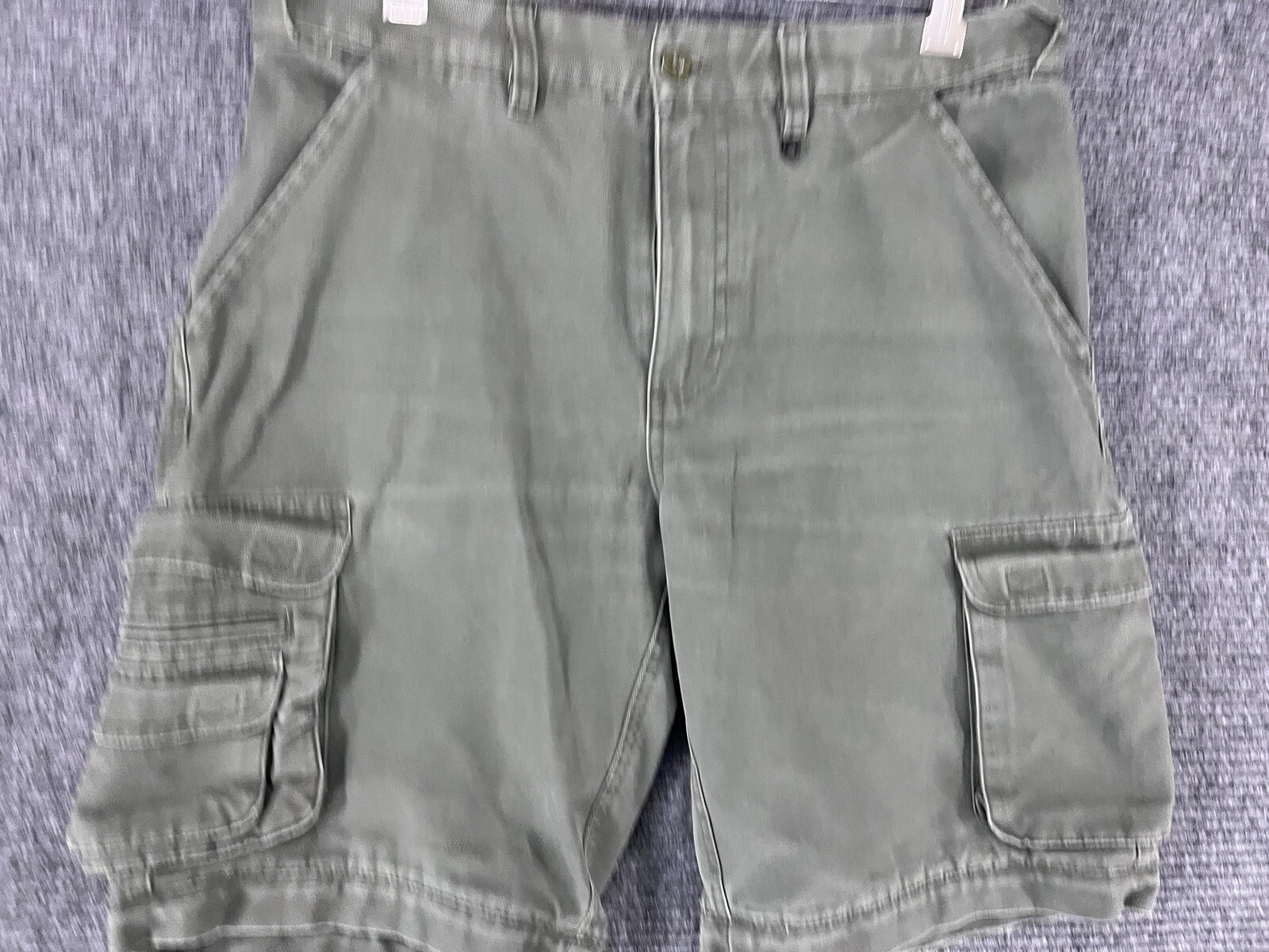 BOY SCOUTS Convertible Cargo Shorts Uniform Green Zip Off Youth Size 33 NO PANTS