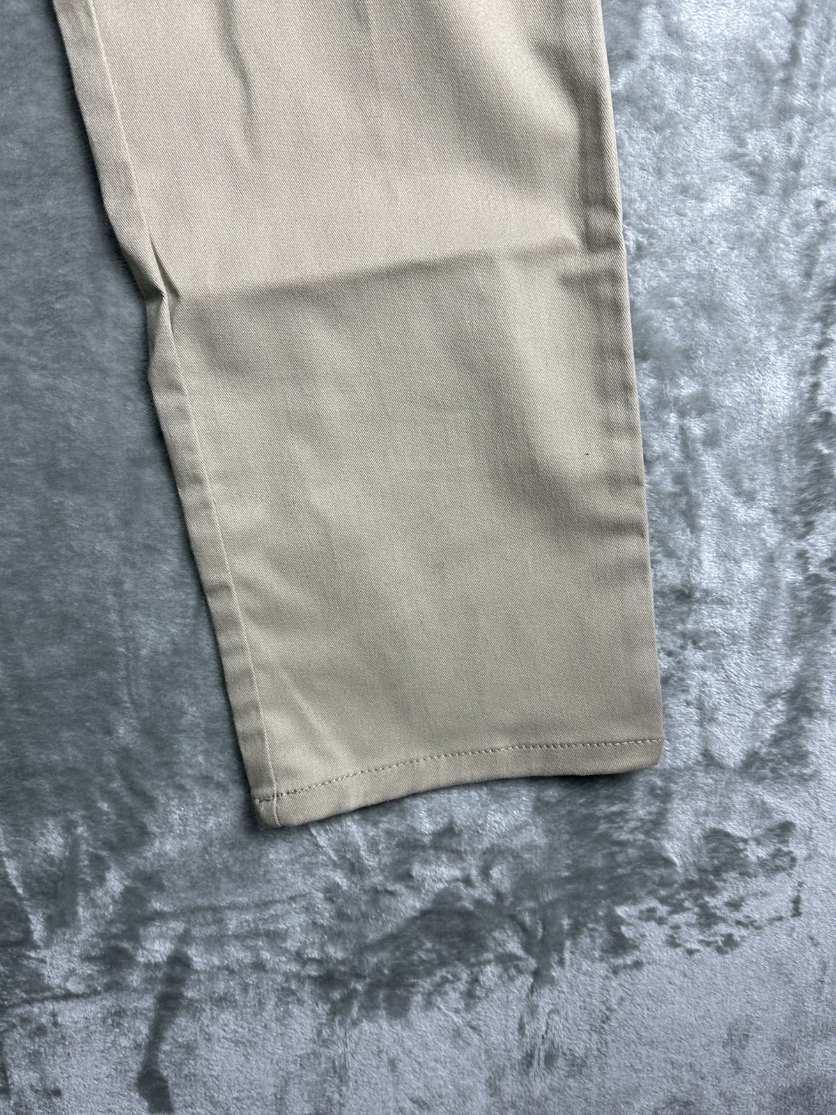 French Toast Boys Khaki Uniform Pants Size 18 Straight Fit Adjustable Waist NWT